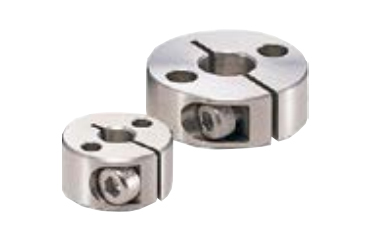 ステンレスSUS304 セットカラー 固定穴付 (クランピングタイプ)(NSCS-SP2)(NBK製)